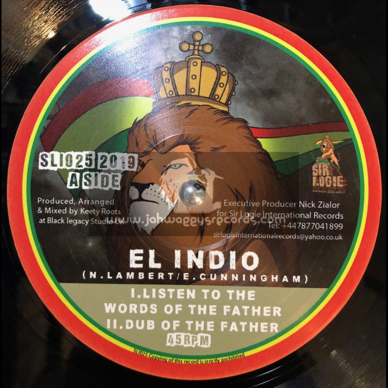 Sir Logie International Records-10"-Listen to the Words of the Father / El Indio + Horns of the Father / Aba-Ariginals