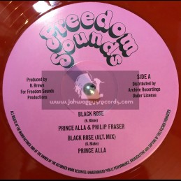 Freedom Sounds-12"-Black Rose / Prince Alla & Philip Fraser