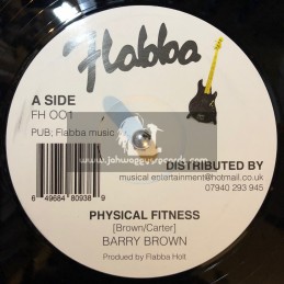 Flabba Music-12"-Physical Fitness / Barry Brown + Yes Yes Yes / Flabba Holt