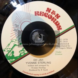 S & S Records-Jah Fingers-7"-Oh Jah / Yvonne Sterling
