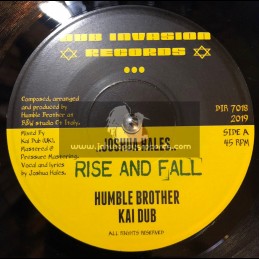 Dub Invasion Records-7"-Rise And Fall / Joshua Hales + Rise And Dub / Humble Brother Meets Kai Dub 
