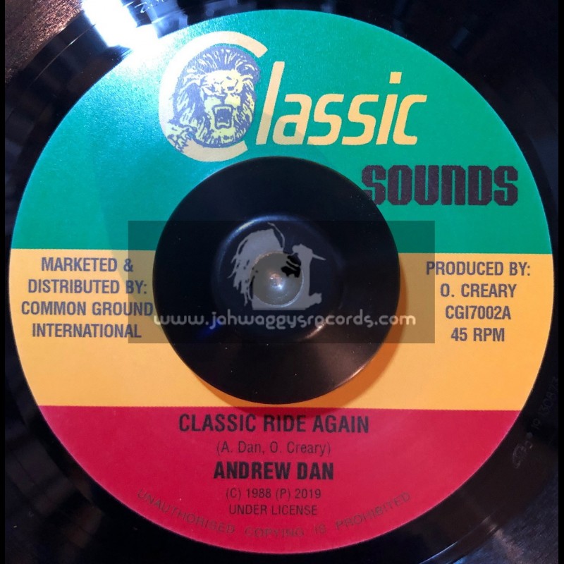 Classic Sounds-7"-Classic Rides Again / Andrew Dan