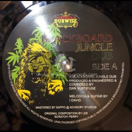 Totally Dubwise Recordings-7"-Blackboard Jungle Dub / Dan Subtifuge Meets I-David