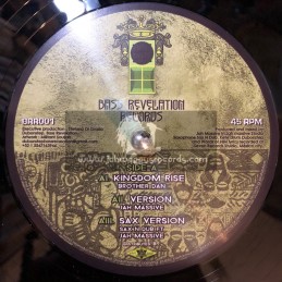 Bass Revelation Records-12"-Kingdom Rise / Brother Dan + Words of H.I.M. /  Sophie V