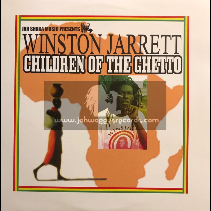 Jah Shaka Music-LP-Children Of The Ghetto - Winston Jarret