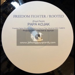 Legsman Records-12"-Freedom Fighter / Papa Kojak + Rooted / Papa Kojak