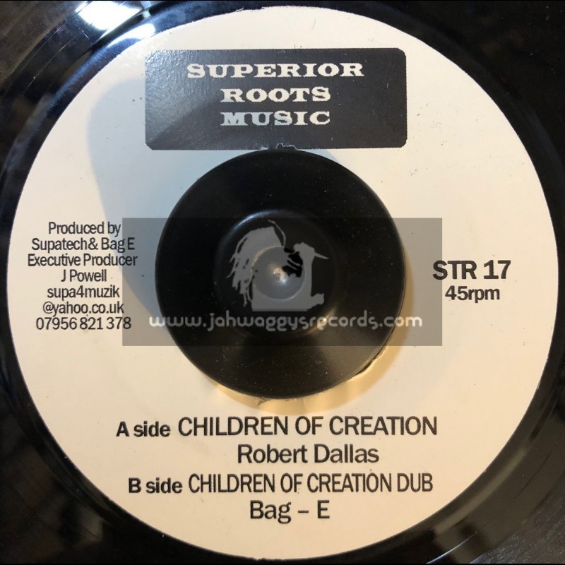 Superior Roots Music-7"-Children Of Creation / Robert Dallas