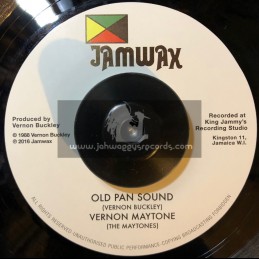 Jamwax-7"-Old Pan Sound / Vernon Maytone - The Maytones
