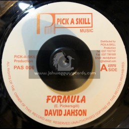 PICK A SKILL 7"-FORMULA/DAVID JAHSON