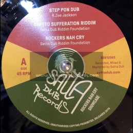 Satta Dub Records-12"-Step Pon Dub / R. Zee Jackson + Roll Call / Junior Timba