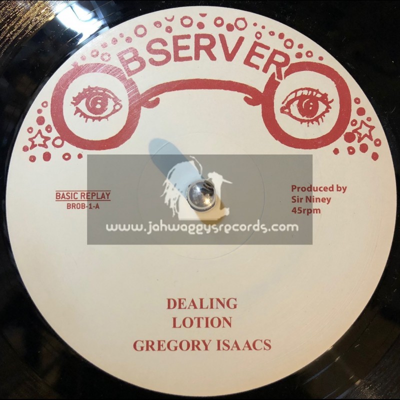 Observer 12"-Dealing/Gregory Isaacs + Memories/Ken Boothe