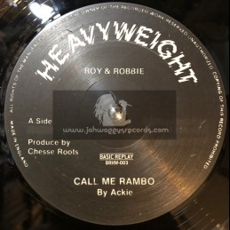 Heavyweight-12"-Call Me Rambo / Ackie