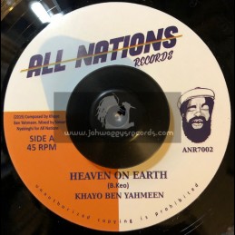 All Nations Records-7"-Heaven On Earth / Khayo Ben Yahmeen + Dub On Earth / Simon Nyabinghi