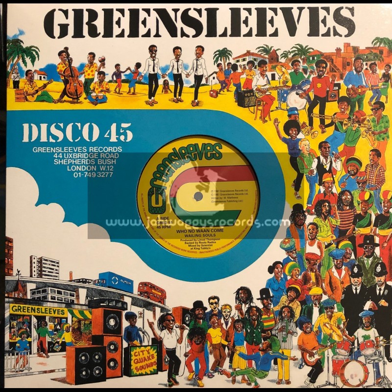 Greensleeves Records-12"-Who No Waan Come / Wailing Souls + Unfaithful Children / Al Campbell