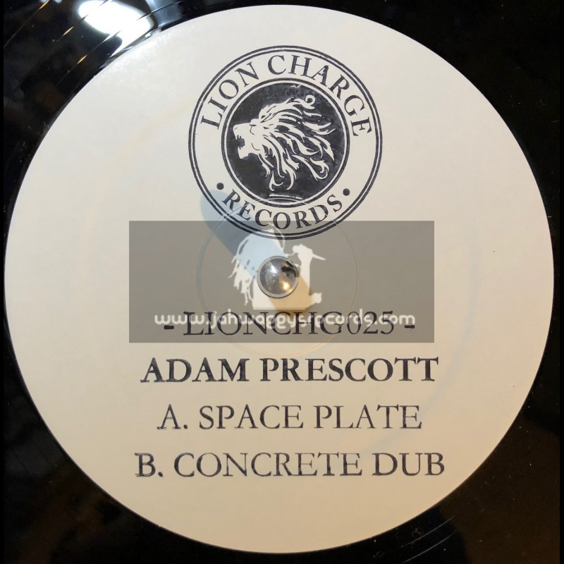 Lion Charge Records-12"-Space Plate / Adam Prescott + Concrete Dub / Adam Prescott 