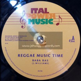 Ital Power Music-7"-Reggae Music Time / Baba Ras