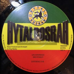 Hytal Bosrah Records-12"-Life Experience / King Stanley + Soldier In Jah Army / Izyah Davis