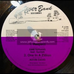 River Bank Records-10"-Respect / Emeterians + Feed Back Dub / Mafia And Fluxy