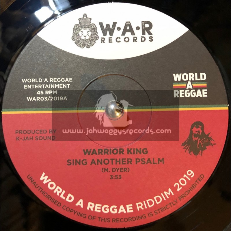 World A Reggae Records-7"-Sing Another Psalm / Warrior King + Power Ignite / Vanessa Bongo