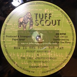 Tuff Scout-12-Now Is The Time For Jah + Mr Rich Man / Rickey Messenger And The Semi-Professionals  