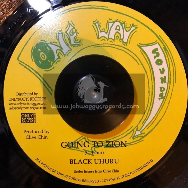 One Way Sounds-7"-Going To Zion / Black Uhuru