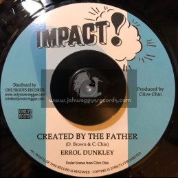 Impact-7"-Created By The Father / Errol Dunkley