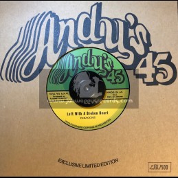 Andy's-7"-Left With A Broken Heart / Paragons + Devil's Brother In Law / I-Roy