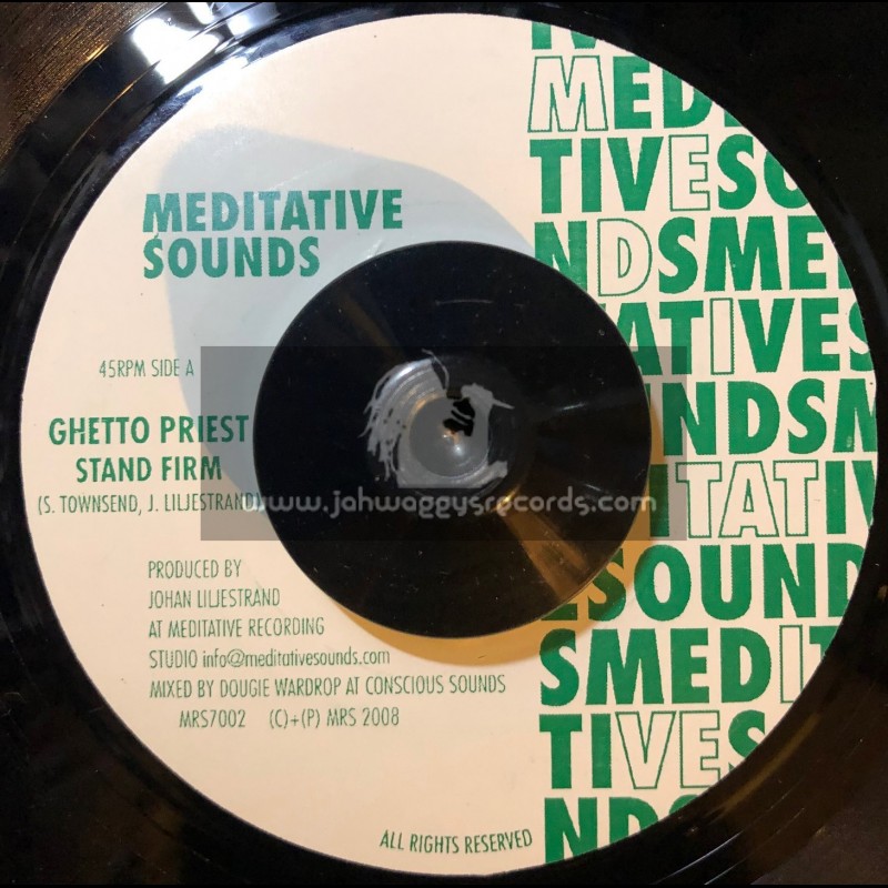 Meditative Sounds-7"-Stand Firrn / Ghetto Priest