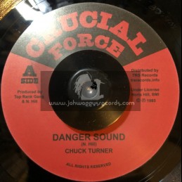 Crucial Force-7"-Danger Sound / Chuck Turner
