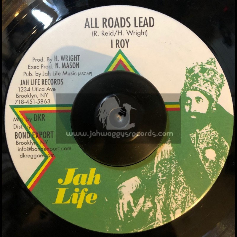 Jah Life-7"-All Roads Lead / I Roy