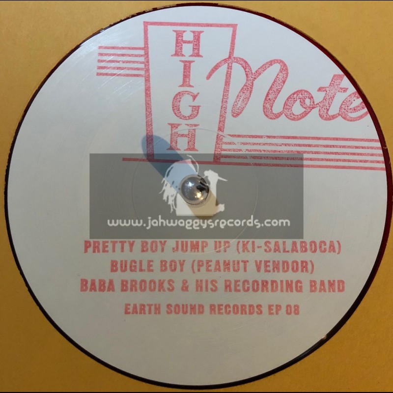 Earth Sound Records-High Note-10"-Pretty Boy Jump Up + Bugle Boy , Peanut Vendor / Baba Brooks And His Recording Band