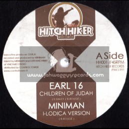 Hitchiker Records-12"-Children of Judah / Miniman feat Earl 16