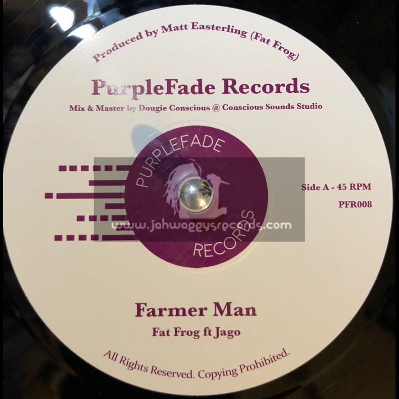 Purple Fade Records-7"-Farmer Man / Fat Frog Ft. Jago + Melodica Man / Fat Frog Ft. Addis Pablo