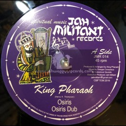 Jah Militant Records-12"-Osiris / King Pharaoh + Megas / King Pharaoh