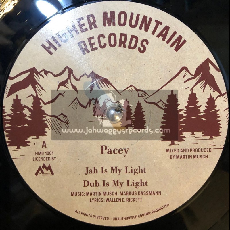 Higher Mountain Records-10"-Jah Is My Light / Pacey +  Movin On / Robert Dallas