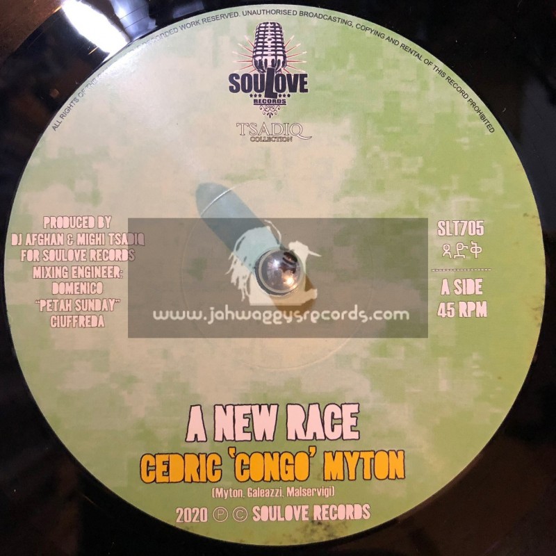 Soul Love-7" New Race / Cedric Congo Myton 