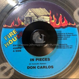 Fire House-Negus Roots-7"-In Pieces / Don Carlos
