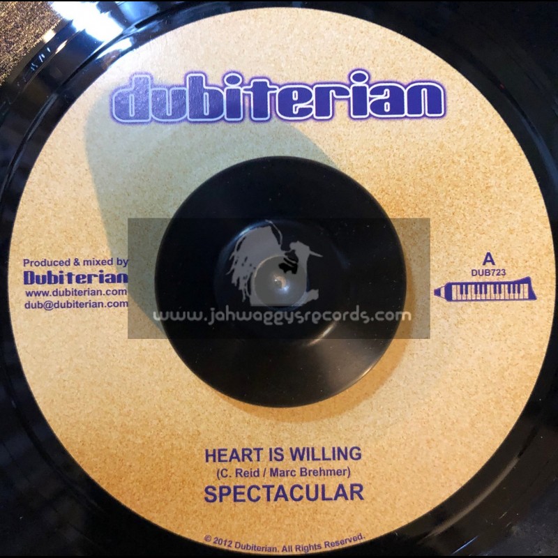 Dubiterian-7"-Heart Is Willing / Spectacular + Trodding / Ras Macbean