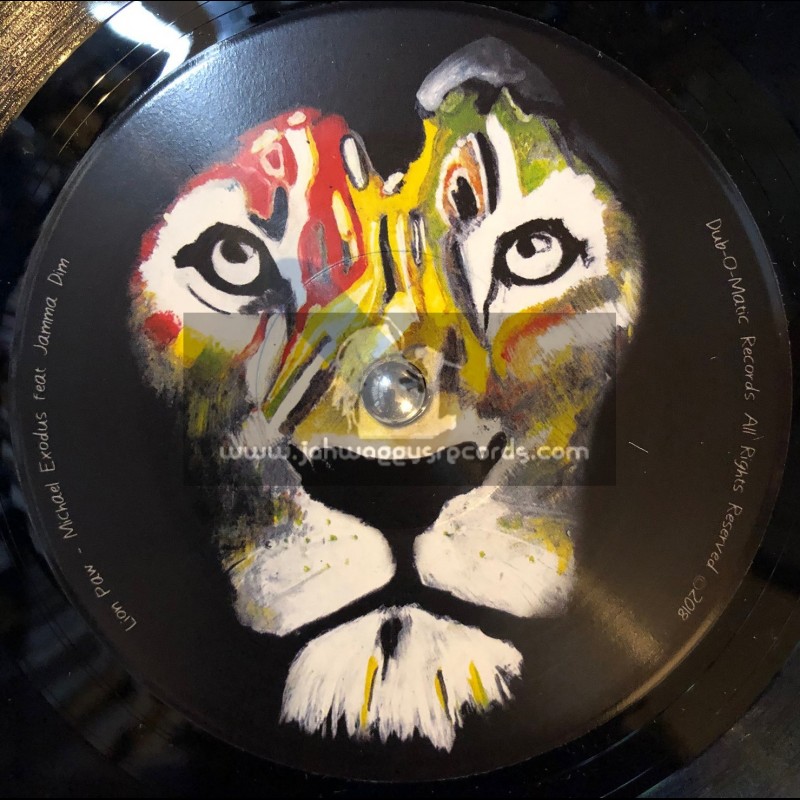 Dub O Matic Records-7"-Lion Paw / Michael Exodus Feat. Jamma Dan