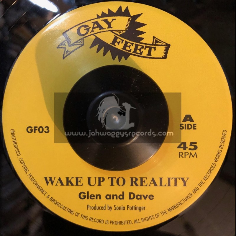 Gay Feet-7"-Wake Up To Reality / Glen And Dave + Musical Pressure / Jojo Bennett