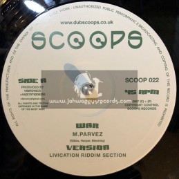 Scoops-10"-War / Parvez + Another One Down / Mellow Baku