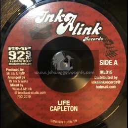 Ink A Link Records-7"-Life / Capleton