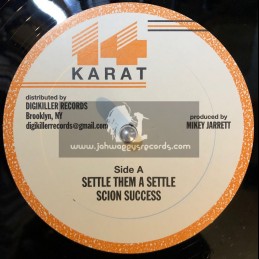 14 Karat-12"-Settle Them A Settle / Scion Success + Lose Respect / Madoo