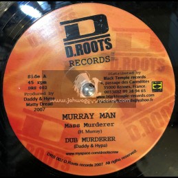 D.ROOTS RECORDS-12"-MASS MURDERER / MURRAY MAN + SHOW LOVE / MESSALIE