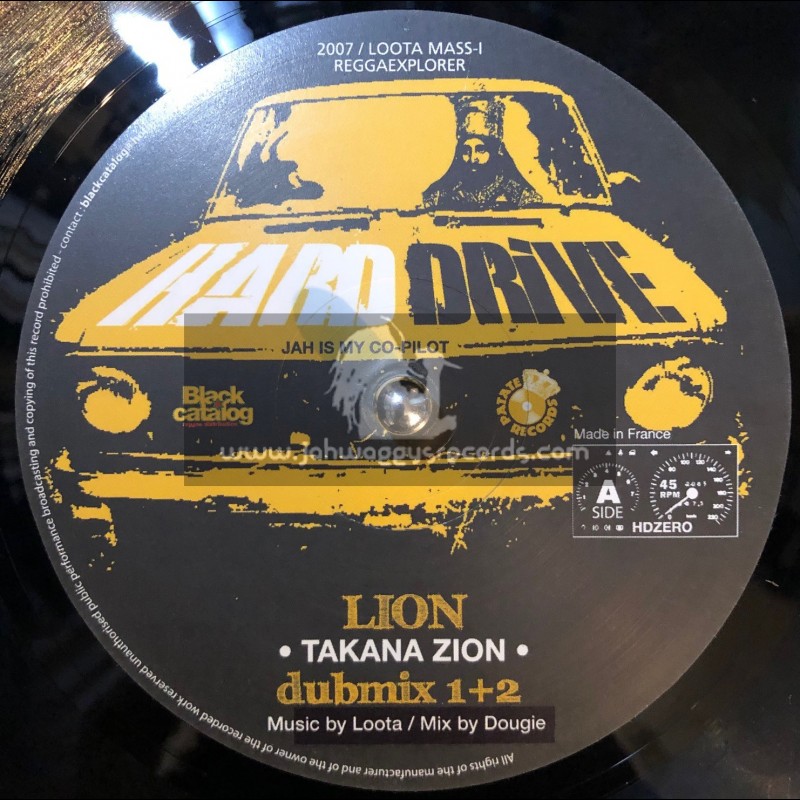 Hard Drive-10"-Lion / Takana + Alpha Dub / Loota (Mass-I)
