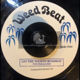 Weed Beat-7"-Let The Wicked Run Away / The Paragons