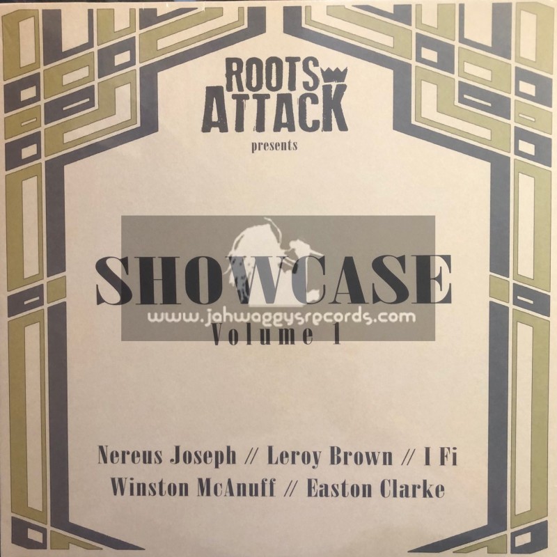 Roots Attack-Lp-Showcase Vol 1 / Neruus Joseph, Leroy Brown, I Fi, Winston McAnuff And Easton Clarke