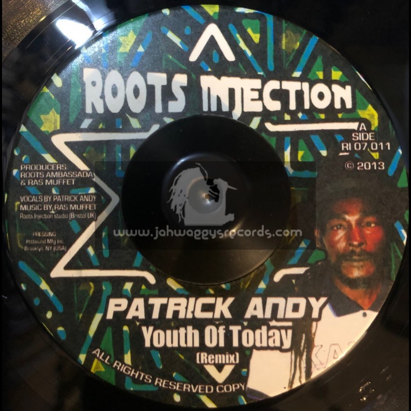 Roots Injection-7"-Youth Of Today / Patrick Andy