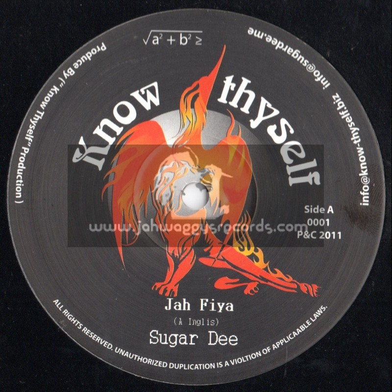Know Thyself-10"-Jah Fiya + Rise Of The Phoenix / Sugar Dee