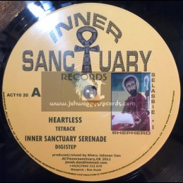 Inner Santuary Records-10"-Heartless / Tetrack - Killa!